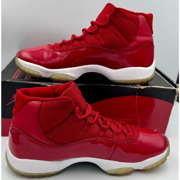 Air Jordan 11 Retro Mens 11 “Win Like ‘96” 378037-623 # 278 main image 4